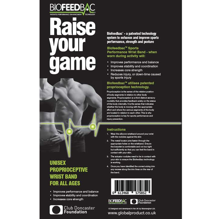 Biofeedbac Performance Sports Band Packet Instructions