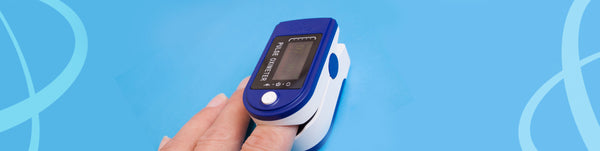 Oximeter - Check you oxygen levels from home, first aid kit. Respiratory illness