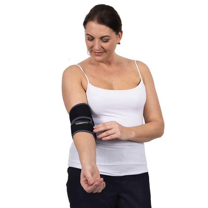  Biofeedbac Elbow support on female arm