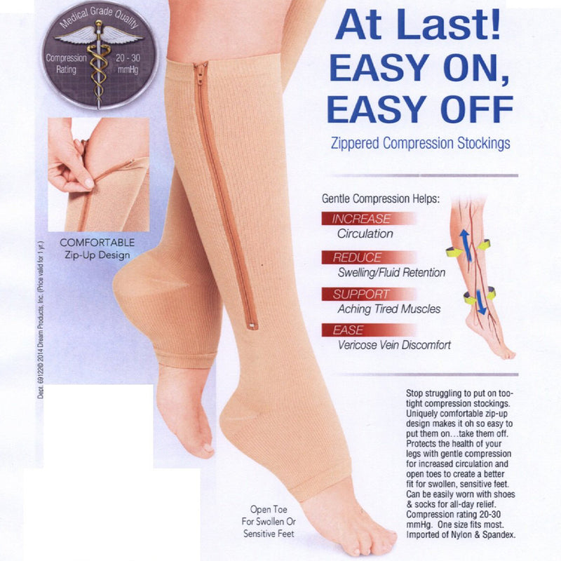 Vytaliving Copper Compression Socks for Swollen Legs Advert with Health Benefits