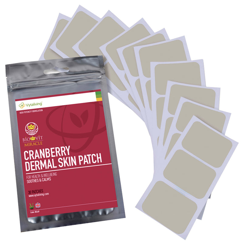 Cranberry Dermal Patches for a Health Bladder