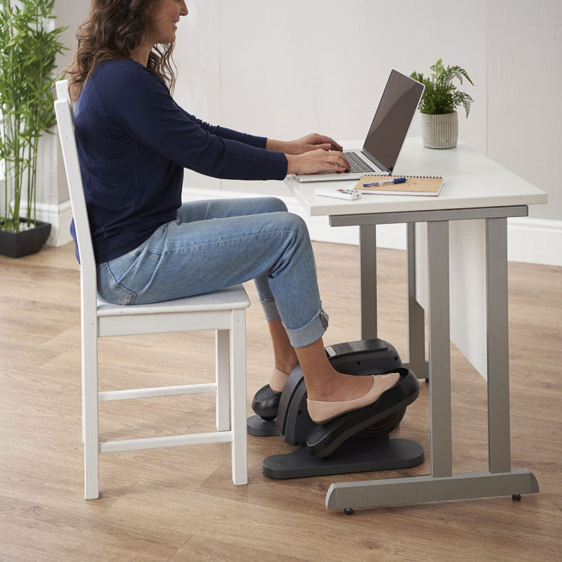 Elliptical-bike-black-under desk