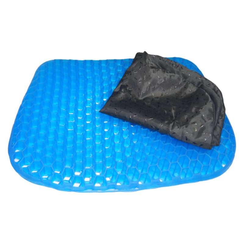 Comfort Gel Seat from Vytaliving for Improved Posture and Spinal Support. Gel Seat Pad with Cover