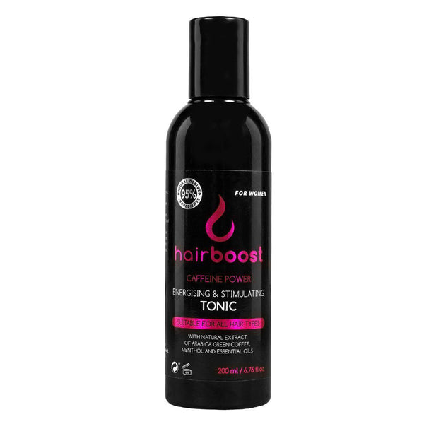 Hairboost Caffeine Tonic for Female Hair Loss