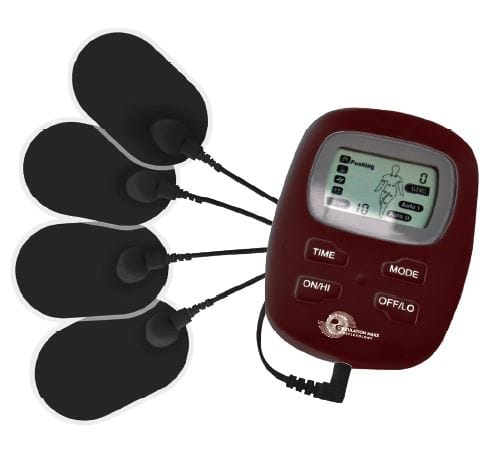 Relief Angel TENS Unit in Burgundy