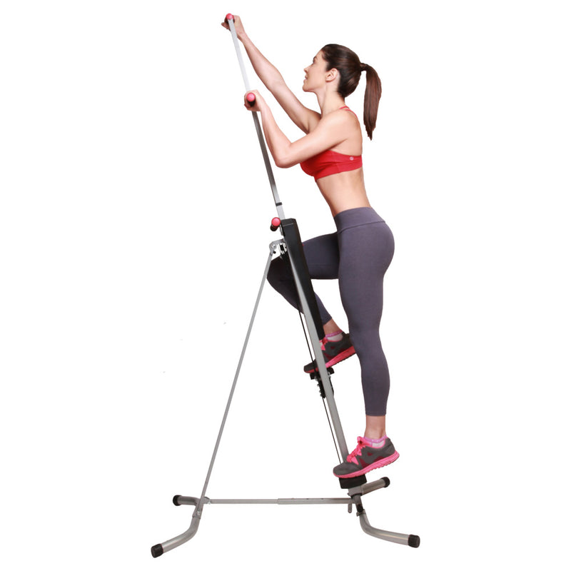 Maxi Climber Fitness Device Side View with Female Model