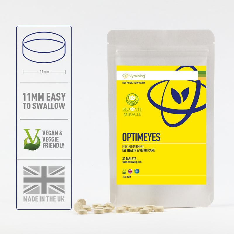 Biovit Optimeyes Tablets with Supplement Information