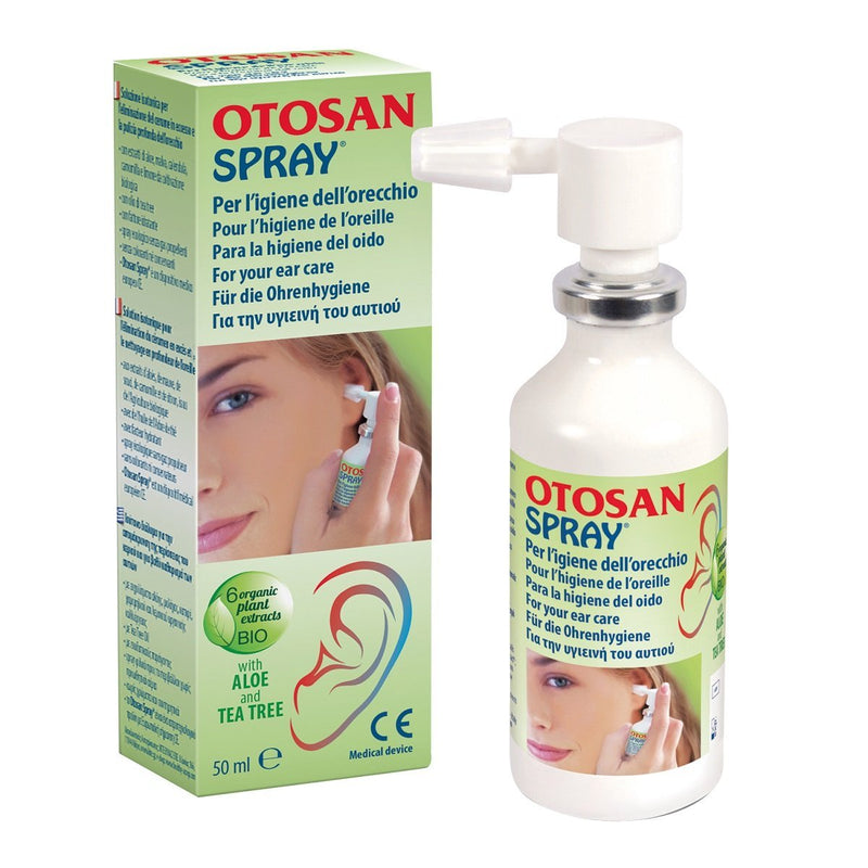 Otosan Earspray on the Vytaliving Website. Natural extracts to unblock ears to be used in conjuction with Otosan Ear Drops