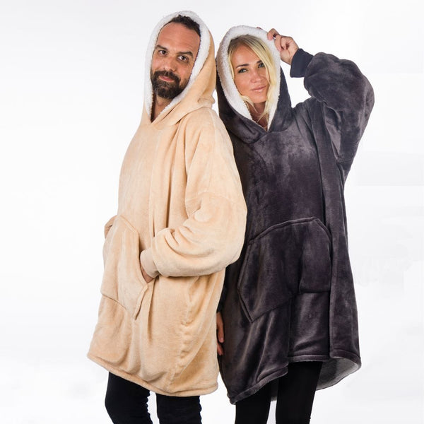 Comfort Hoodie Snug Blanket oversized with hood