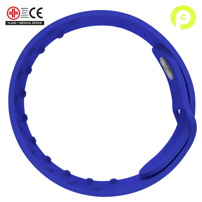 POWERCORE Sports Performance Wrist Band - Neon Blue