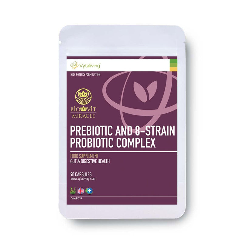 prebiotic and probiotic-complex with turmeric and inulin