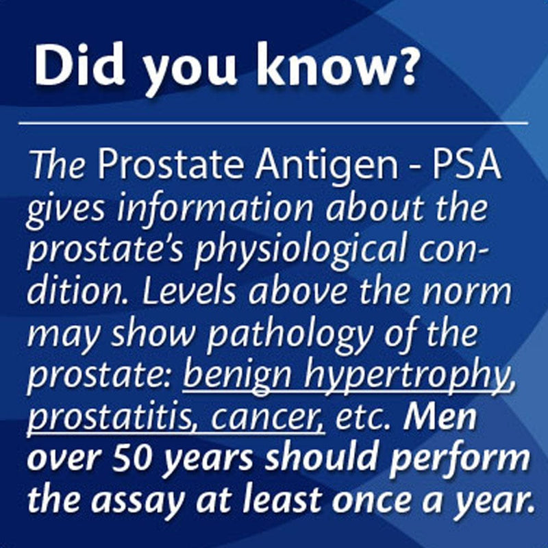 At Home PSA Prostate Cancer Test Kit, Fast Results $89