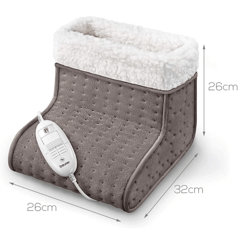 Beurer FW 20 Cosy Heated Foot Warmer - Grey