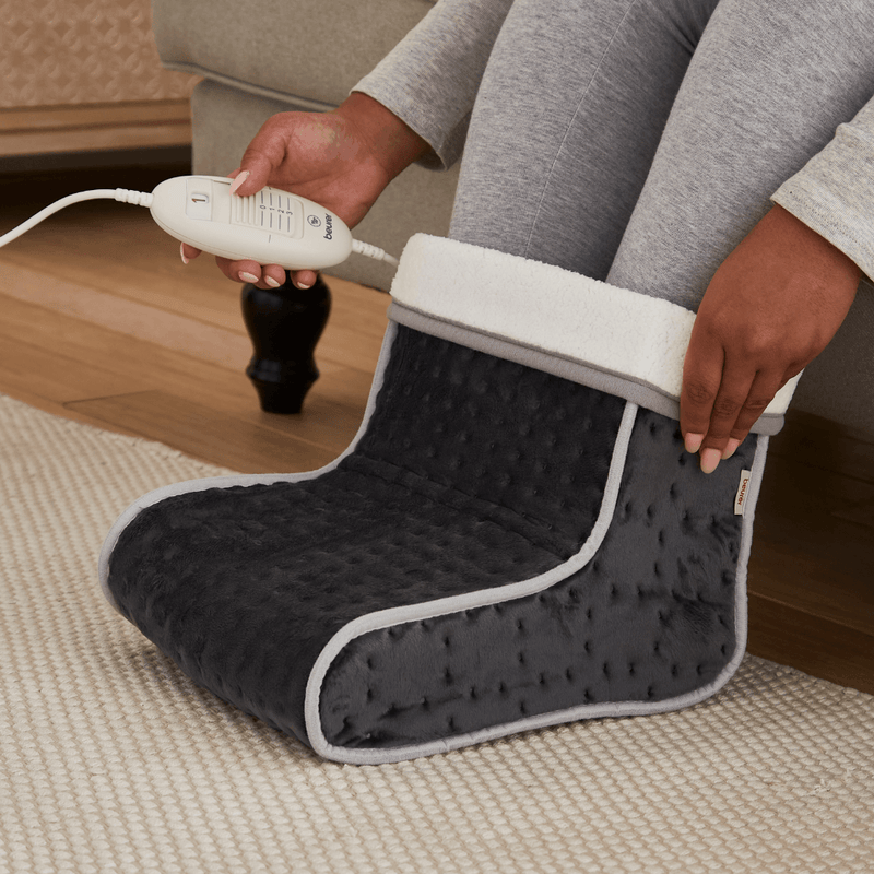 Beurer FW 20 Cosy Heated Foot Warmer - Grey