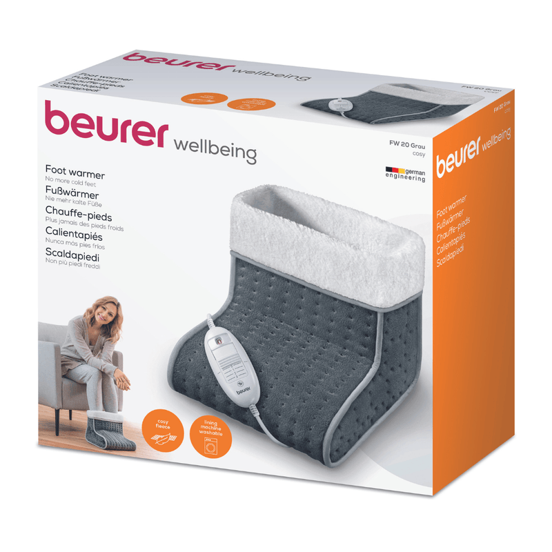 Beurer FW 20 Cosy heated foot Warmer - Taupe