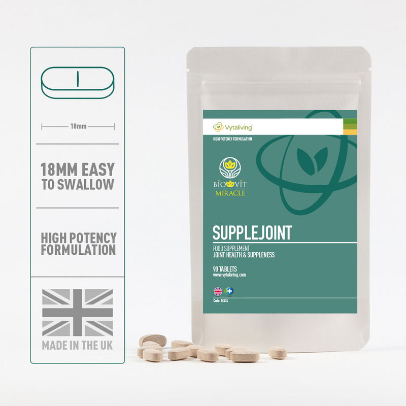 Supplejoint tablets for arthritis and painful joints.