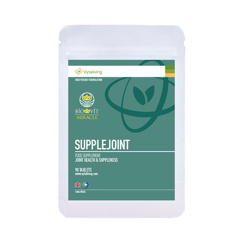 Supplejoint tablets for arthritis and painful joints.