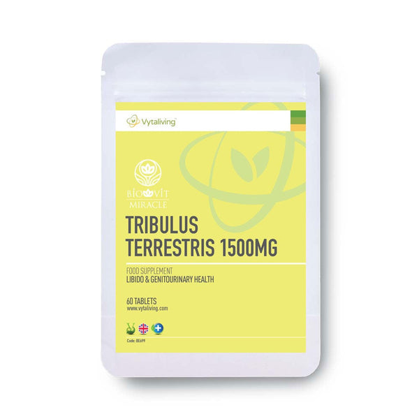 Tribulus terrestris 1500mg Packet virility and genitourinary health 