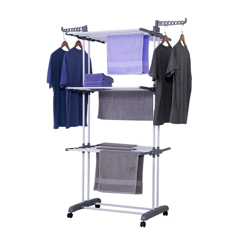 3 Tier Space Saving Folding Drying Rack