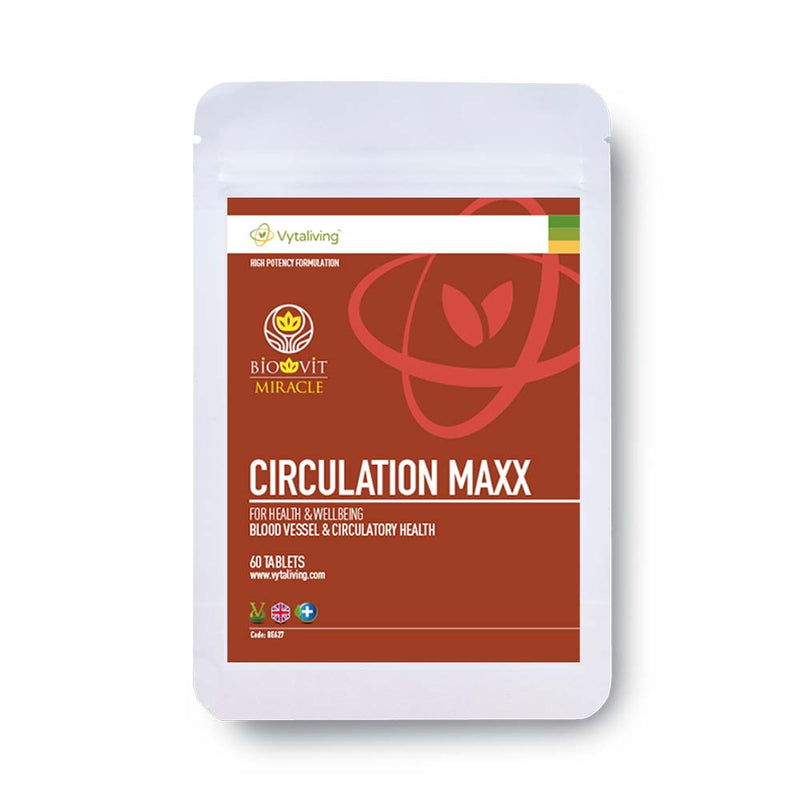 Biovit Circulation Maxx Tablets for Blood Vessels and Circulatory Health