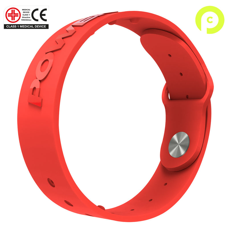 POWERCORE Sports Performance Wrist Band - Red