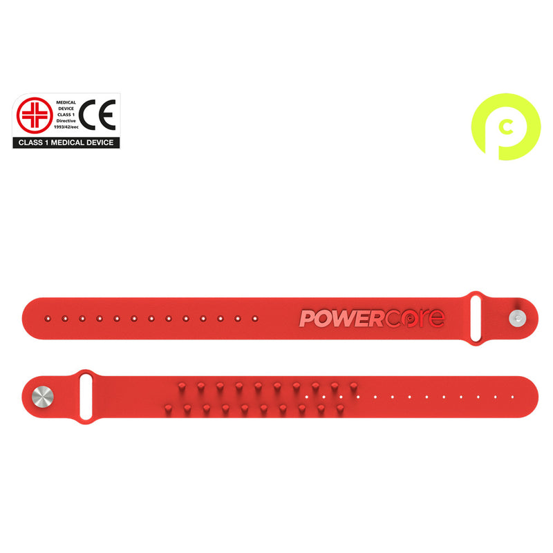 POWERCORE Sports Performance Wrist Band - Red