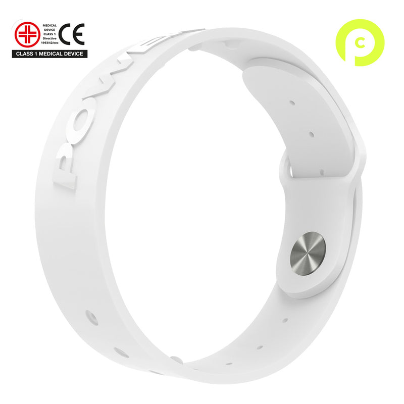 POWERCORE Sports Performance Wrist Band - White